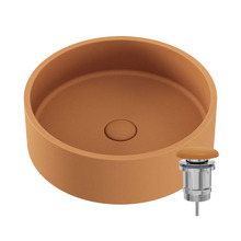Jada Round Concrete Basin & Waste Set